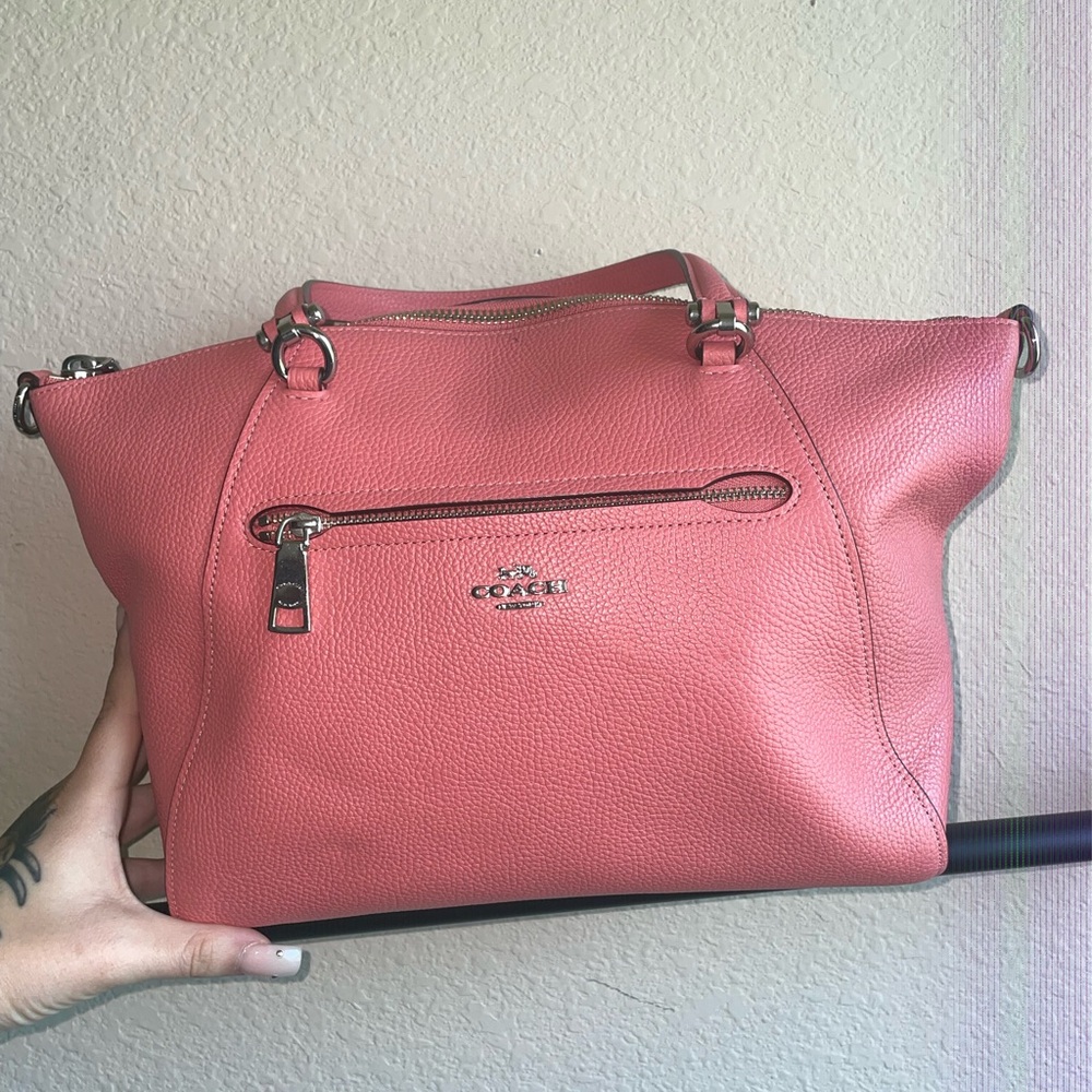 Coach Pink Prairie Satchel Crossbody